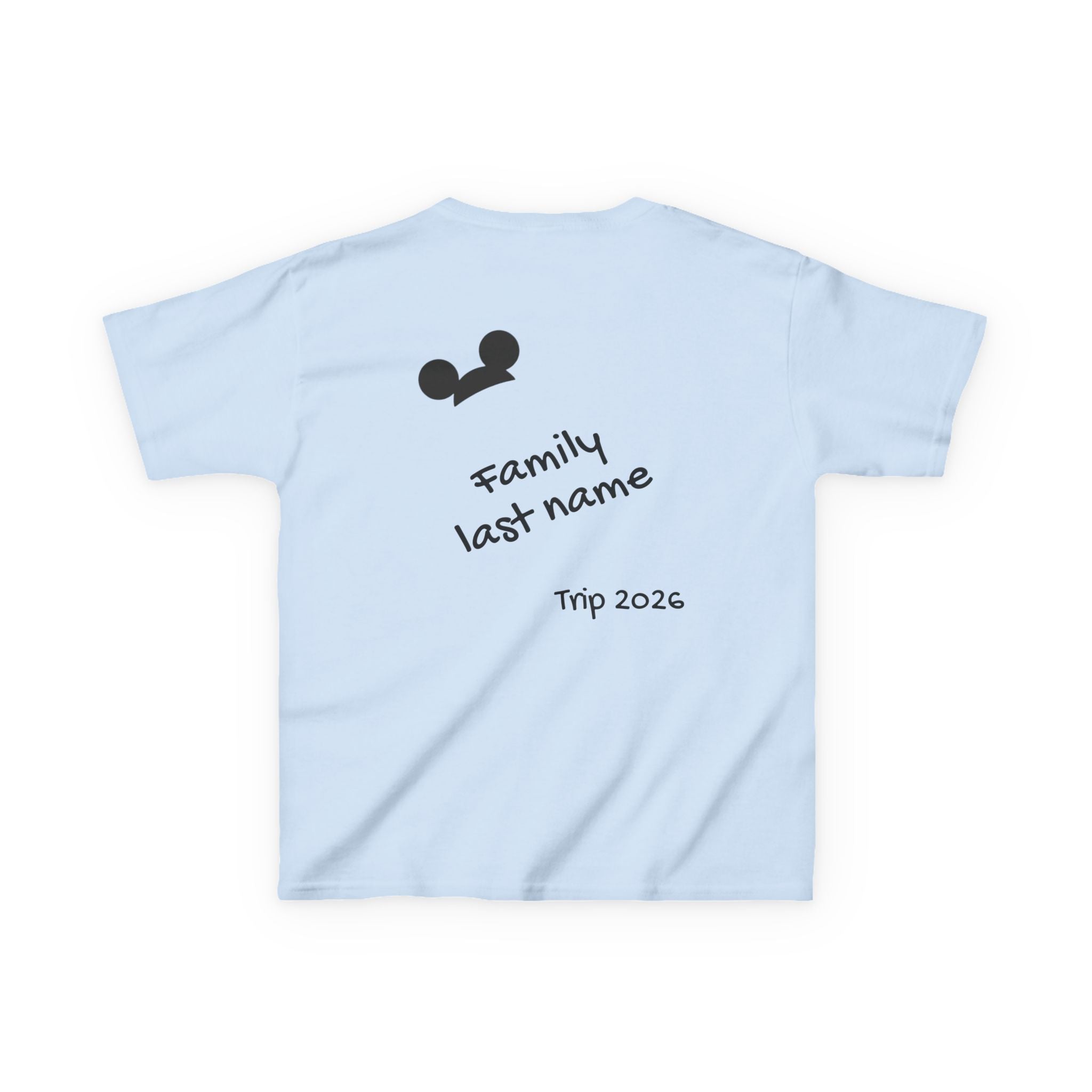 Adventurous Family Trip T-Shirt, Family Vacation Shirt, Softstyle Tee, Matching Family Shirts, Personalized Travel Tee, Kids